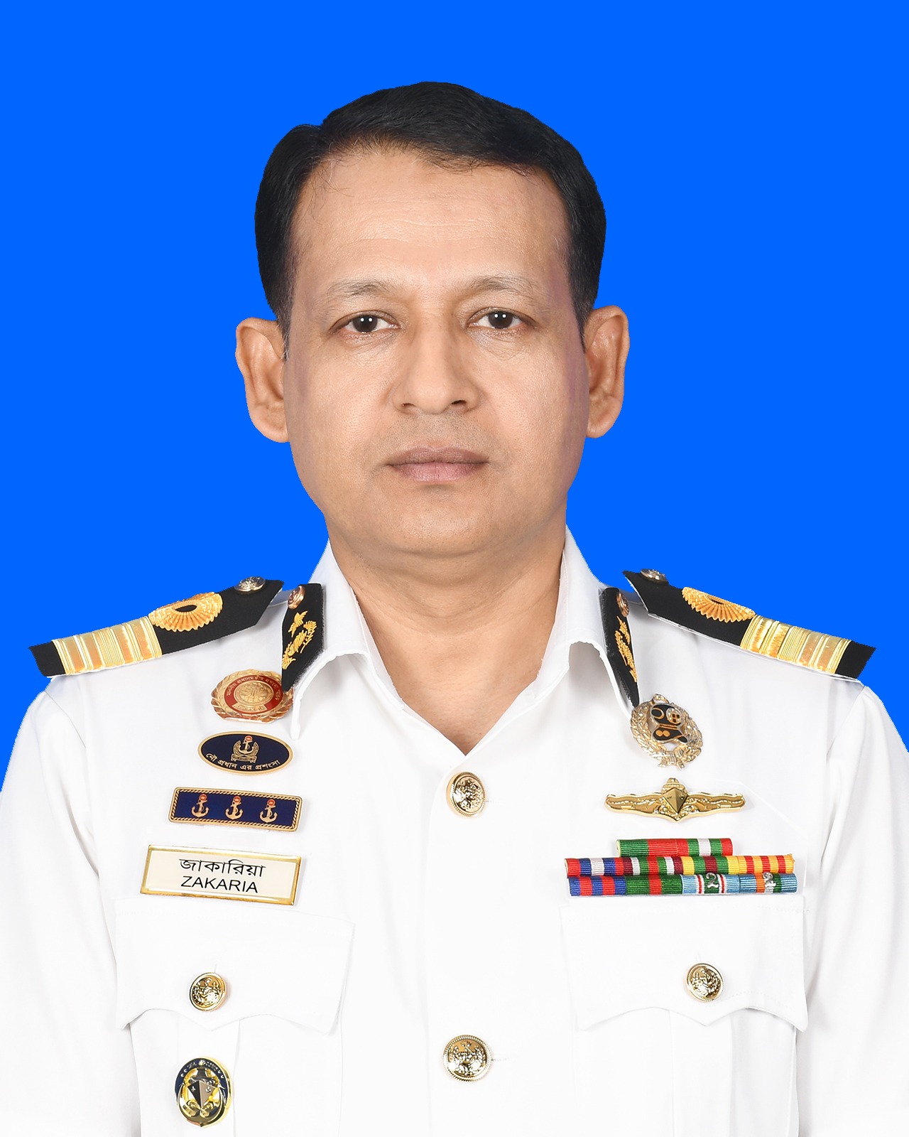 Commodore A K M Zakaria, (TAS), psc, BN